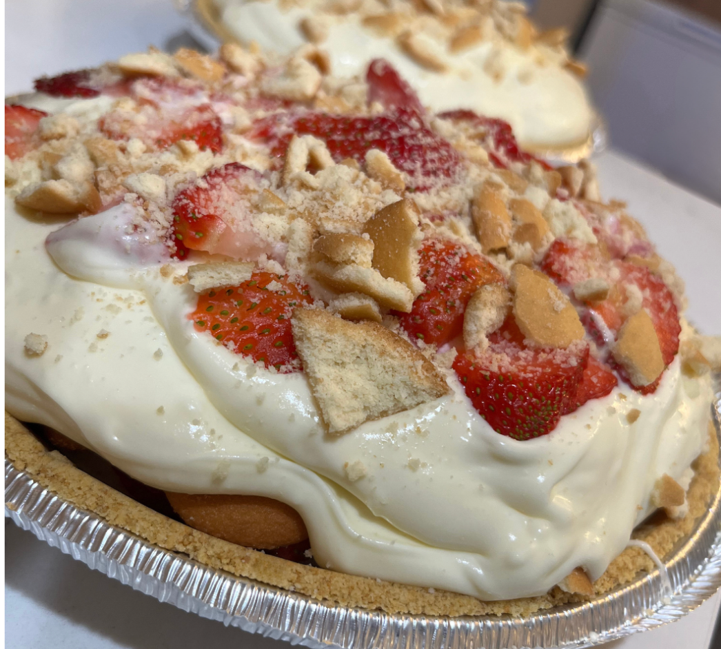 Strawberry Banana Cheesecake