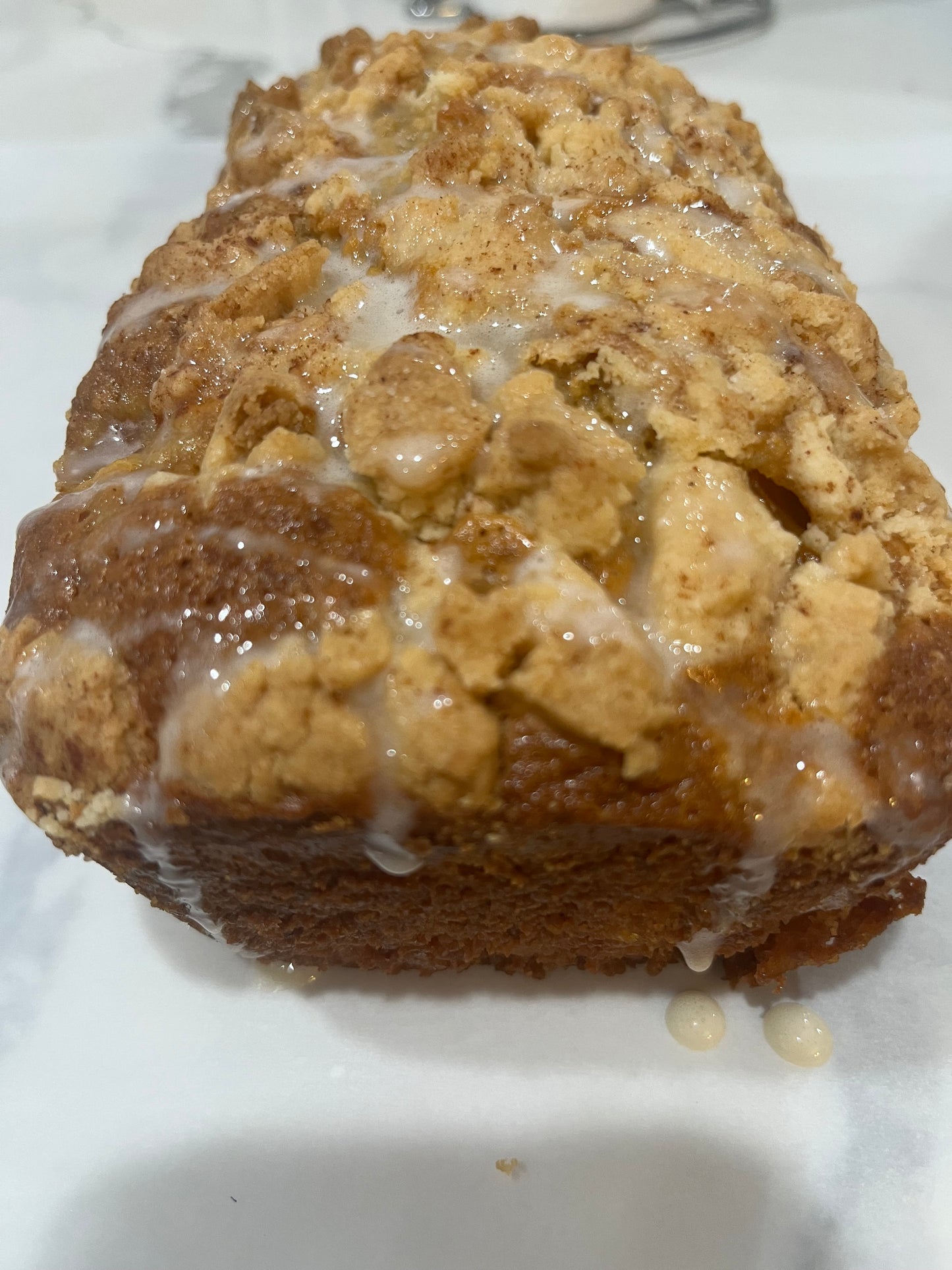 Peach Cobbler Pound Cake